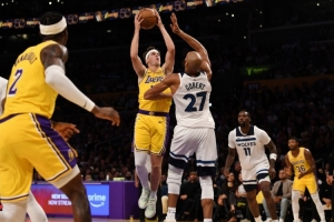 周三竞彩篮球强档：湖人再战森林狼 王牌球员齐缺阵