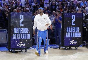 官网首期MVP榜：亚历山大领跑 字约紧随其后 文班第四 东契奇第五