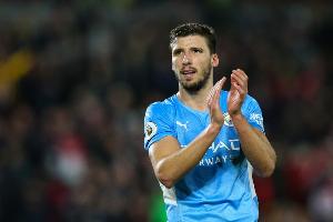 鲁本-迪亚斯：为瓜帅千场里程碑而高兴 阵容有更迭但曼城实力如故