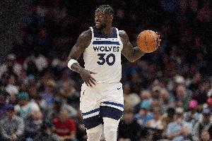 全民皆兵！森林狼首节8人轮换7人得分 兰德尔9分麦丹7分华子5分